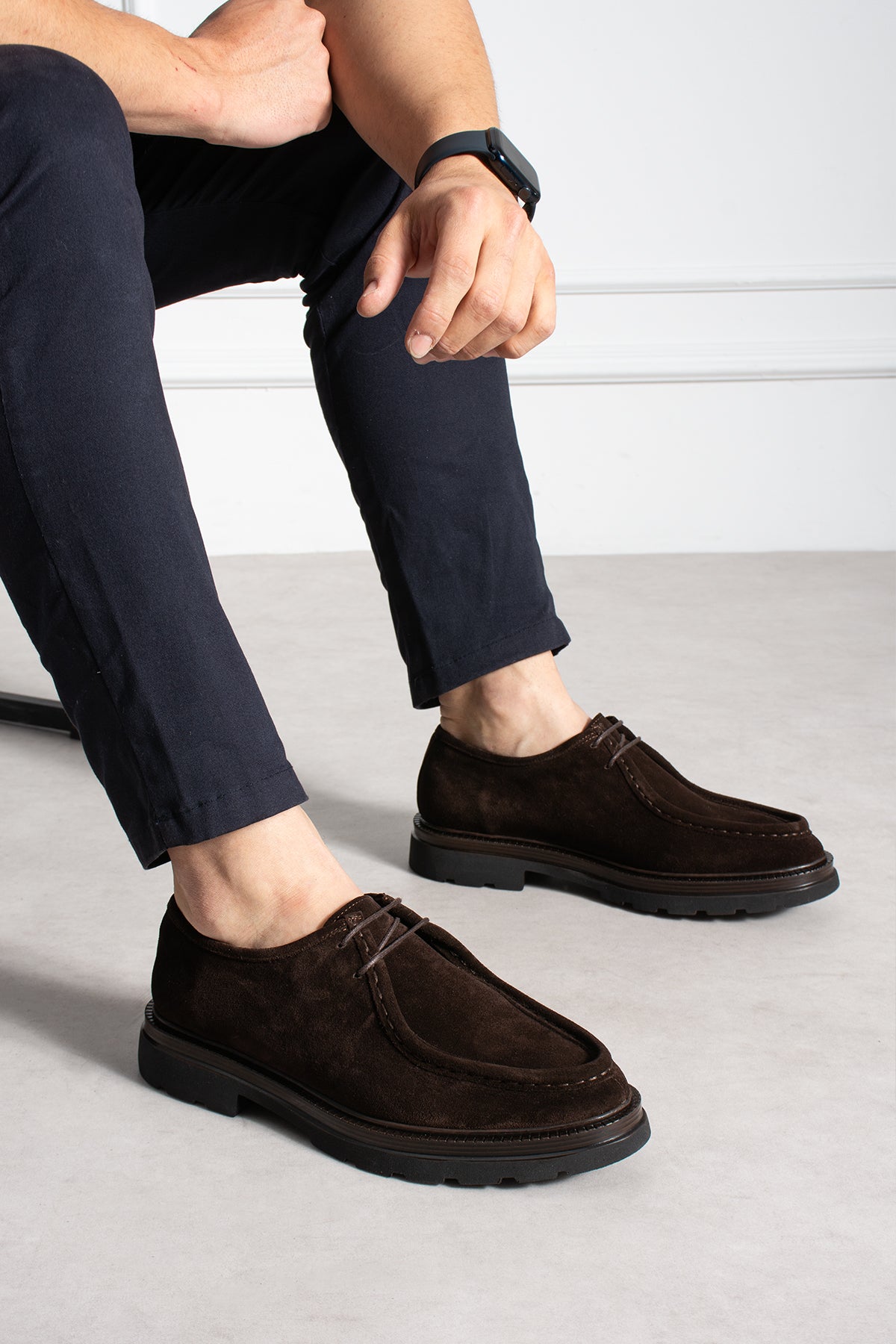 Bağcıklı Hakiki Deri Loft Taban Casual Ayakkabı