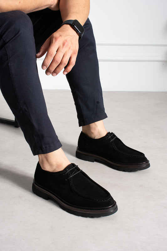 Bağcıklı Hakiki Deri Loft Taban Casual Ayakkabı