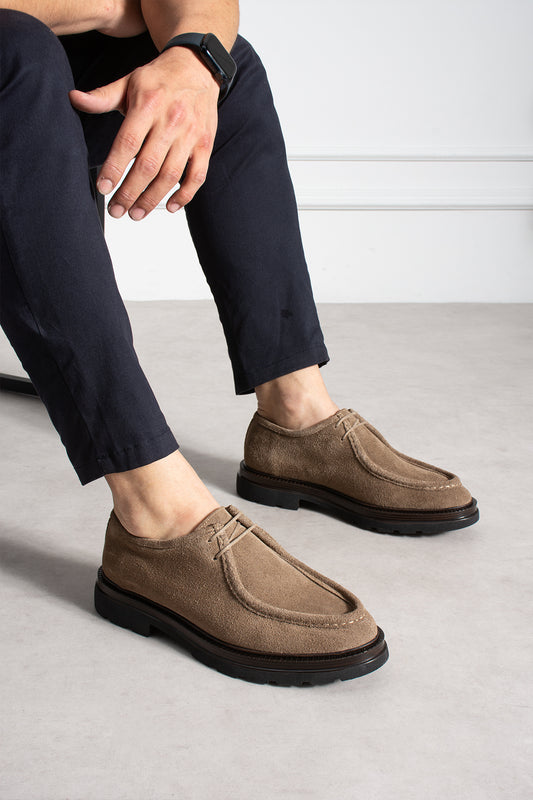 Bağcıklı Hakiki Deri Loft Taban Casual Ayakkabı